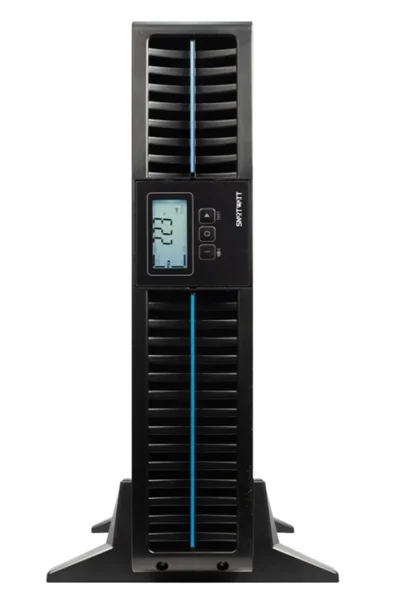 SMARTWATT ИБП Онлайн, мощность 2000/ 1800 ВА/ Вт, стоечный/ напольный, LCD дисплей, управляемые розетки, IEC13 - 8 шт. (UPS DATA PRO IEC 2KVA)
