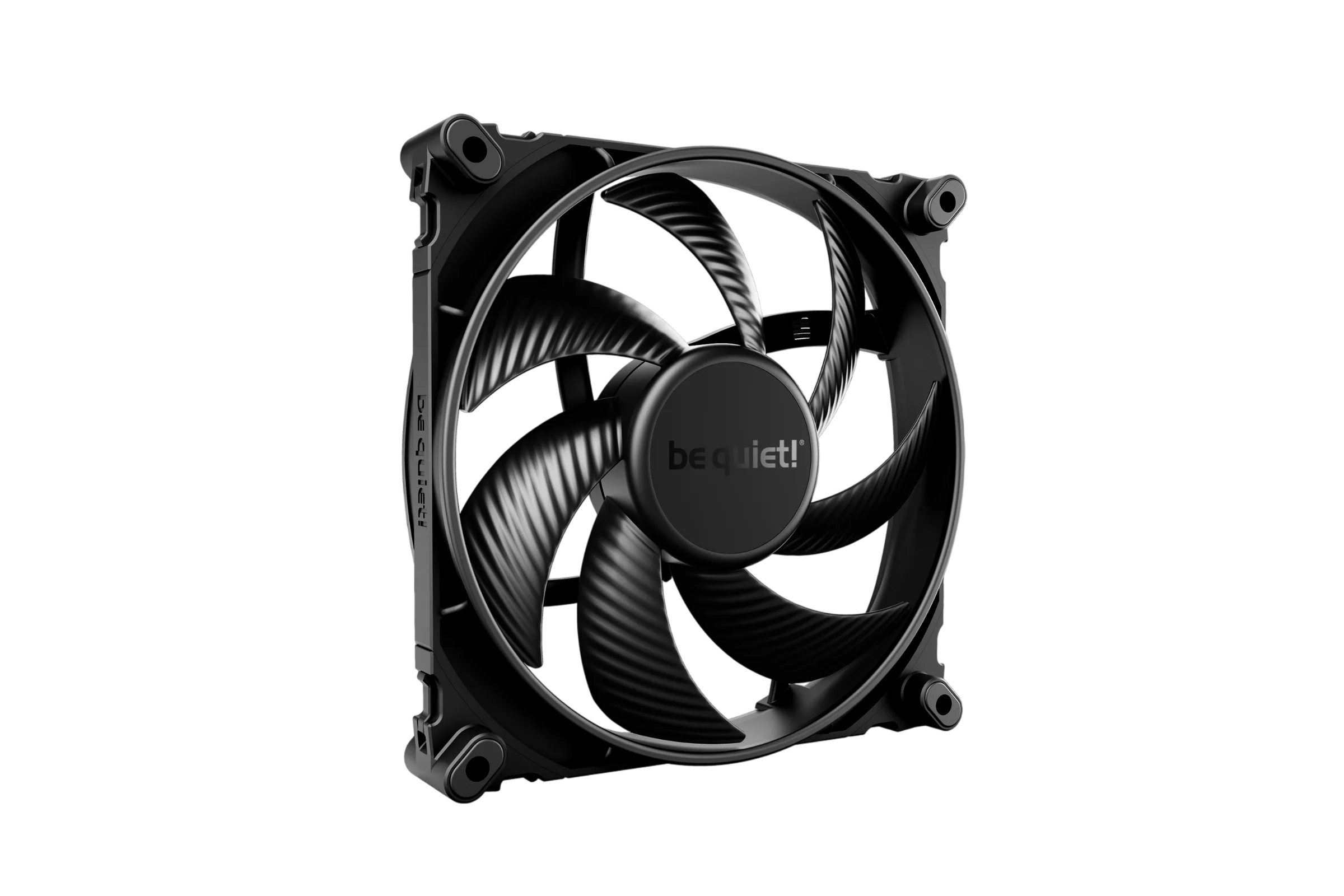 Кулер для корпуса/ Case Cooler be quiet! SILENT WINGS 4 140mm PWM (140x140x25mm, 4-pin PWM, 51.3CFM, 13.6dBA, 1100RPM, Black) (BL096)