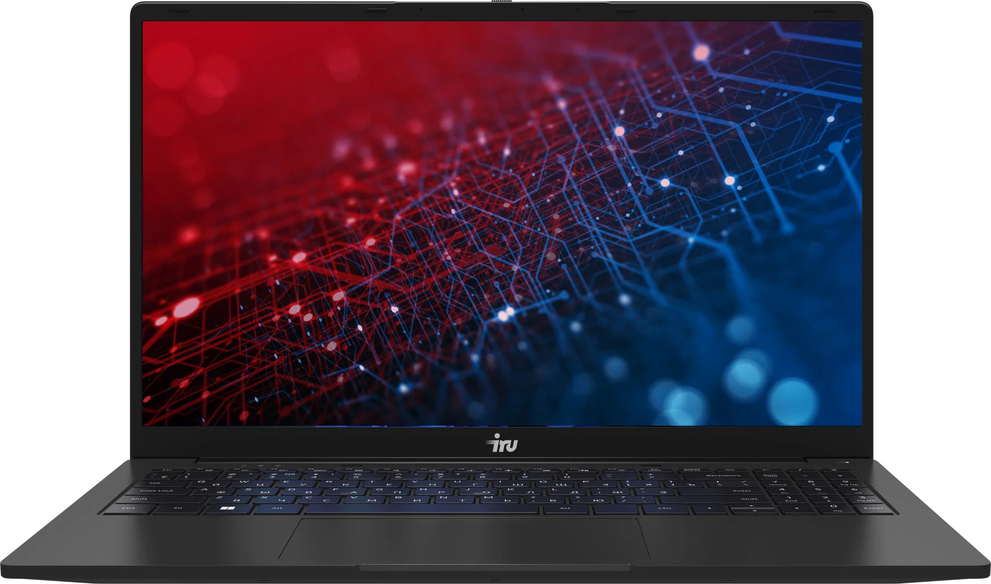 Ноутбук IRU Strato 15ALI Core i7 1255U 16Gb SSD512Gb Intel Iris Xe graphics 15.6" IPS FHD (1920x1080) FreeDOS black 6000mAh (2058955)