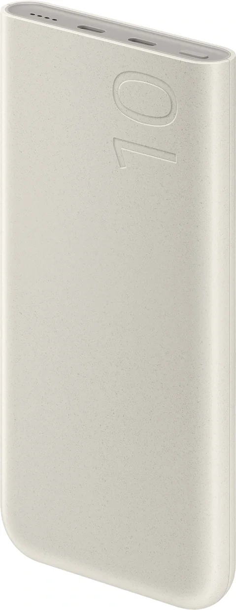 Мобильный аккумулятор Samsung EB-P3401 10000mAh PD3.0 25W 4.8A 2xUSB-C бежевый (EB-P3401XURGRU)