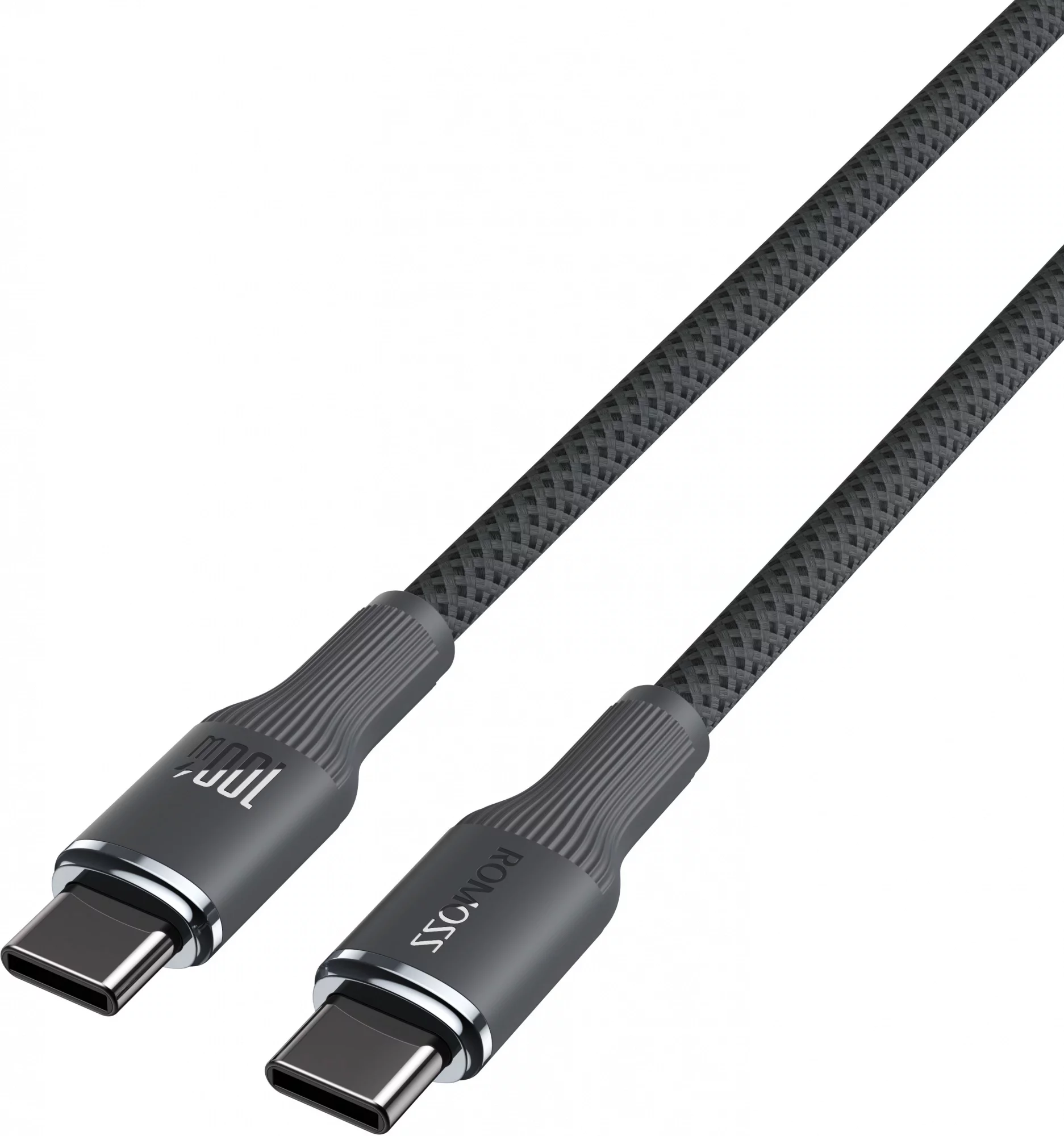 Кабель Romoss CB3224 6958377525999 USB Type-C (m)-USB Type-C (m) 2м серый