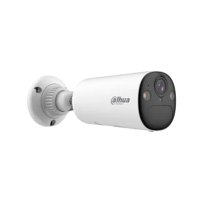 DAHUA DH-IPC-BF4CP-0210B-Pearl Уличная цилиндрическая IP-видеокамера с Wi-Fi 4Мп; 1/ 3” CMOS; 2.1мм; видеоаналитика ИК 15м, LED 20м; IP66; -20 °C до +60 °C; Литиевая батарея 20.44 Вт·ч (DH-BF4CP)