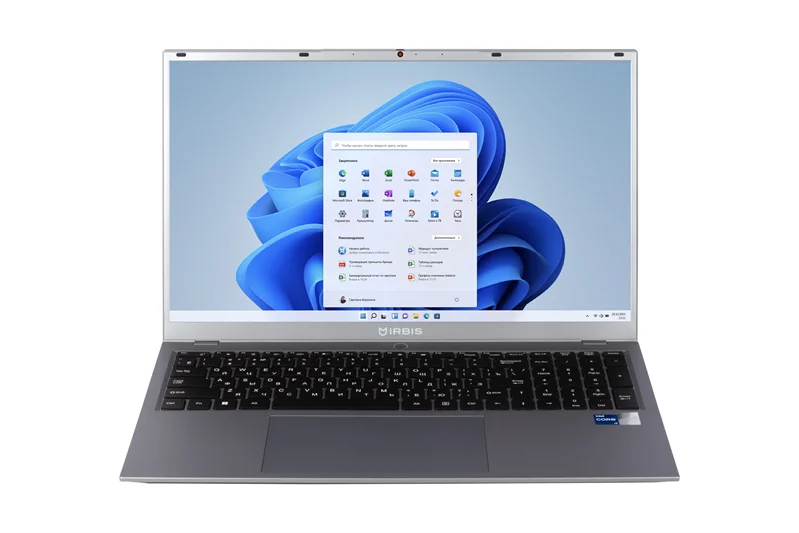 Ноутбук IRBIS SmartBook 17NBP02 17.3" FHD (1920x1080) IPS 300cd,Ultra 7 155U,32Gb LPDDR5-5600,1Tb SSD,Wi-Fi 6+BT5.2,45Wh,FP,TPM 2.0,1 type C full function,2.2kg,Grey,1y,Win11Pro