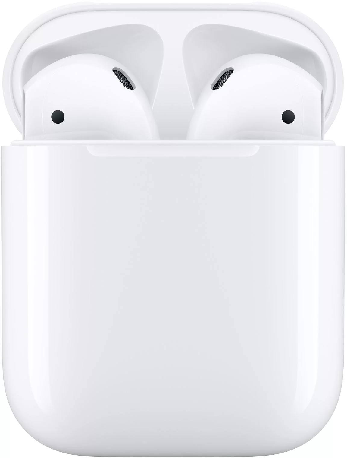 Гарнитура вкладыши Apple AirPods 2 A2032,A2031,A1602 белый беспроводные bluetooth в ушной раковине (MV7N2CH/ A) (MV7N2CH/A)