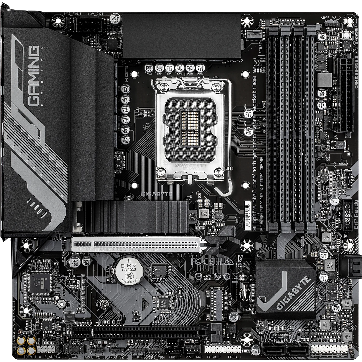 Материнская плата/ B760M G X DDR4 GEN5