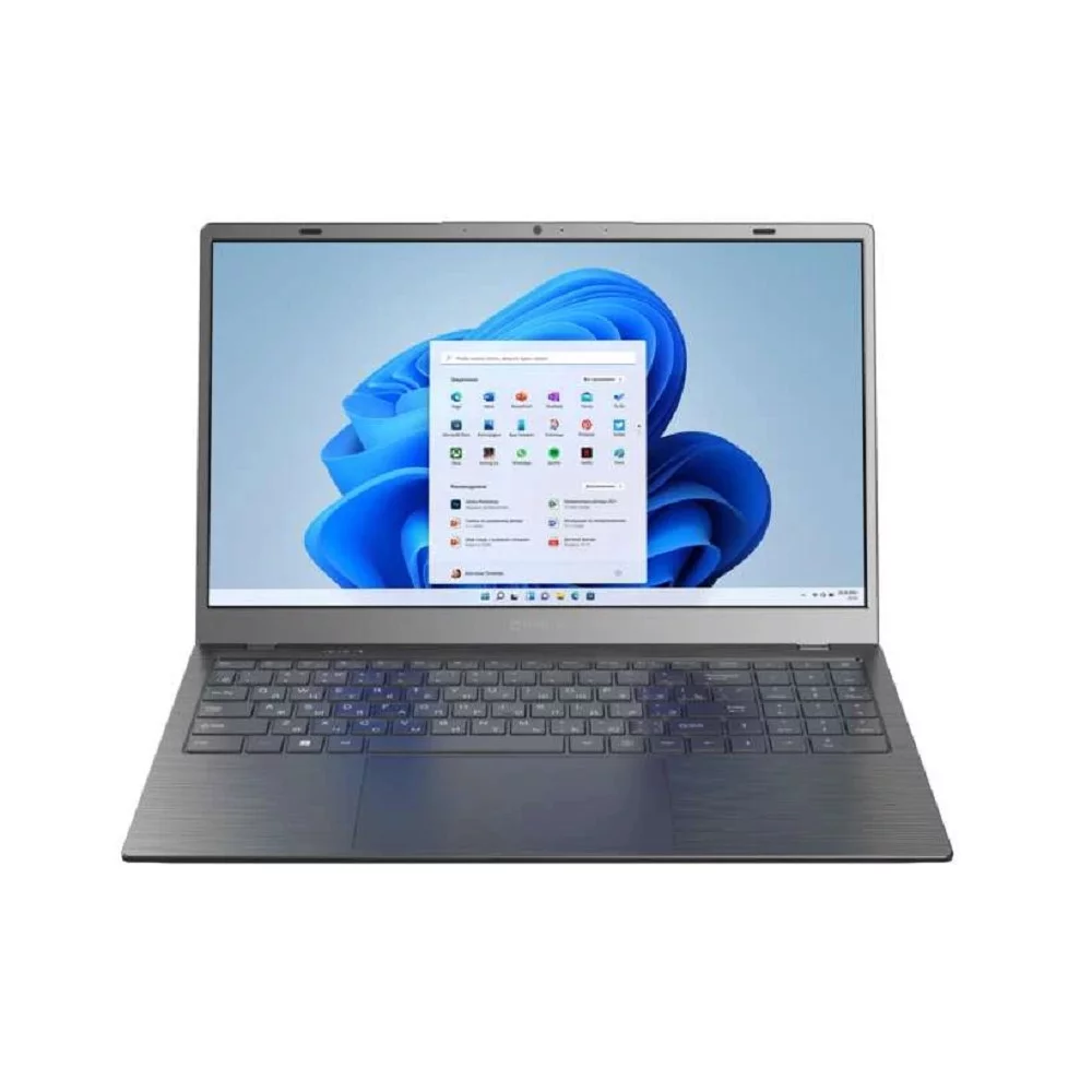 Ноутбук IRBIS Blizzard 15NBC1016 AMD Ryzen R5 5625U, 15.6"LCD 1920*1080P , 16GB +512GB SSD, AC wifi, Front camera: 5000mha battery, NoOS/ METAL/ Grey (15NBC1016G)