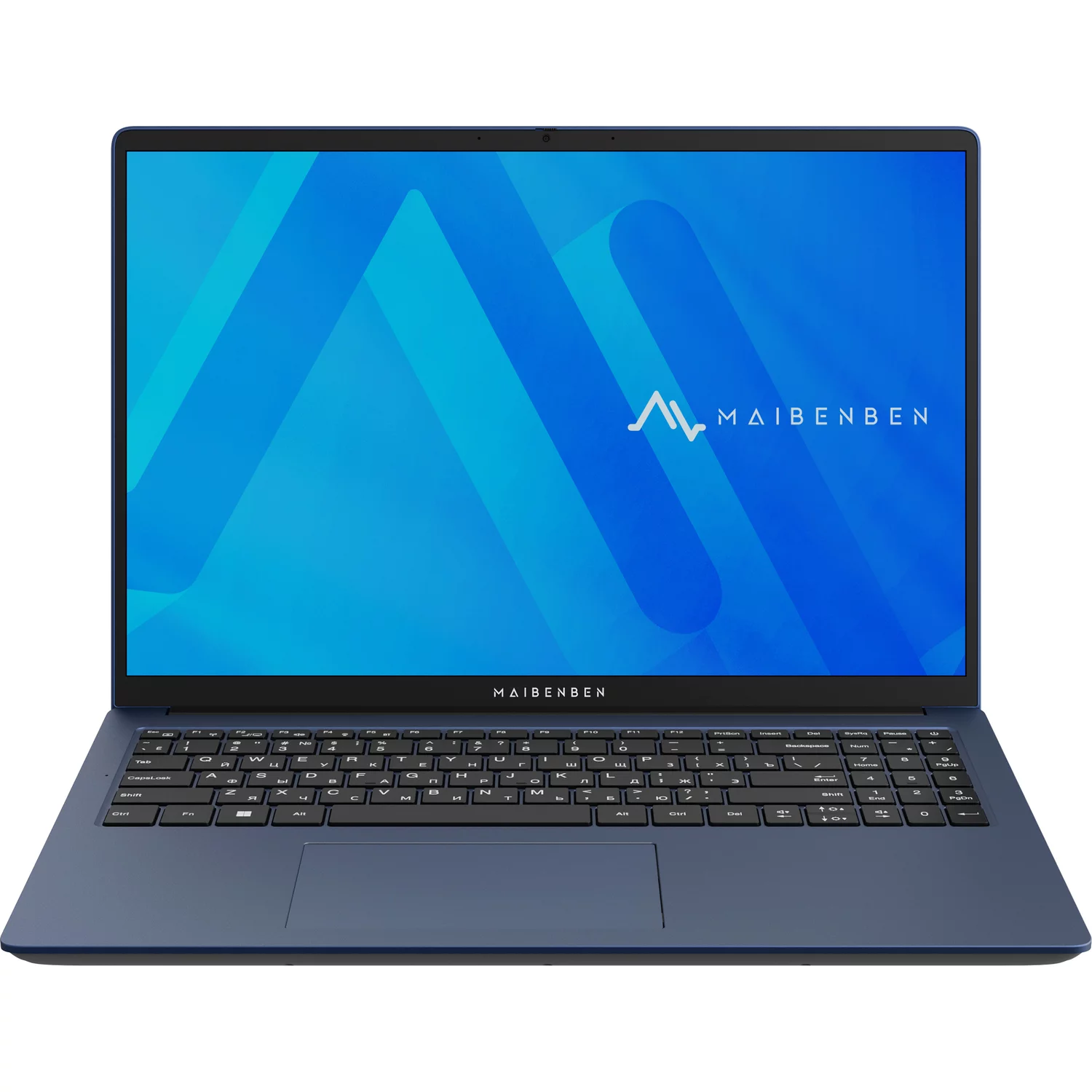 Ноутбук/ Maibenben M645 16"(1920x1200 (матовый) IPS)/AMD Ryzen 5 4600H(3Ghz)/16384Mb/512PCISSDGb/Int:AMD Radeon/Cam/BT/WiFi/45.6WHr/war 1y/1.79kg/Dark Blue/Win11Home (M6451SF0HURE0)