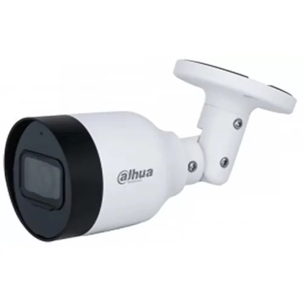DAHUA DH-IPC-HFW1839TCP-A-IL-0280B-S6 Уличная цилиндрическая IP-видеокамера SmartDualLight 8Мп, 1/ 2.7” CMOS, объектив 2.8мм, обнаружение людей, микрофон, ИК 30м, LED 30м, IP67, металл/ пластик