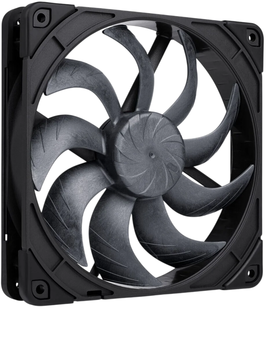 Кулер для корпуса/ Case Cooler Noctua NF-A14x25 G2 PWM chromax.black.swap (140x140x25mm, 4-pin PWM, 91.58FM, 24.8dBA, 1500RPM, Black)