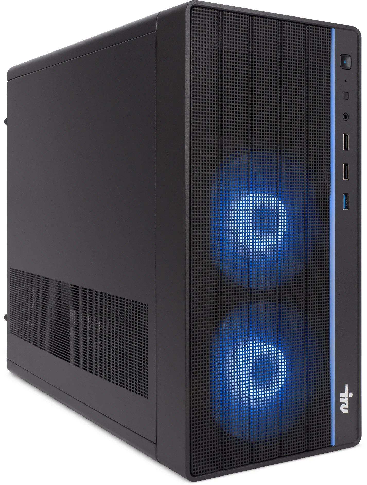 Компьютер IRU Tactio 310H6SEA MT i5 13400F (2.5) 32Gb SSD1Tb RTX5060 8Gb FreeDOS GbitEth 500W черный (2121934)