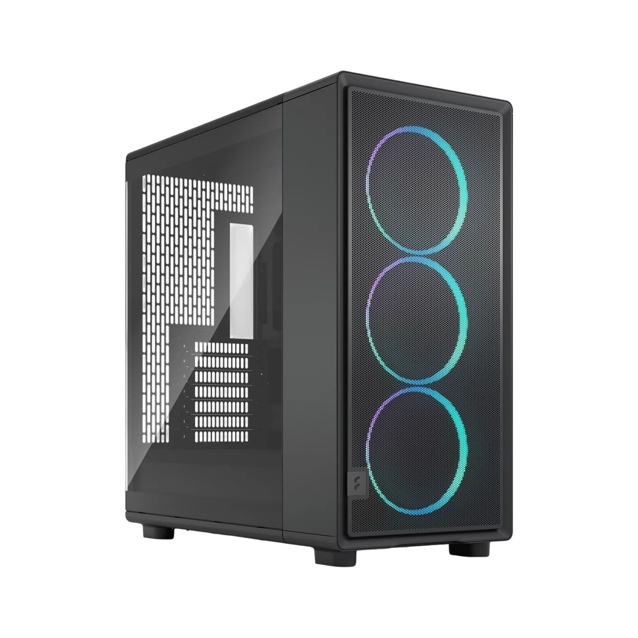 Корпус Компьютер без блока питания/ Case Fractal Design Epoch XL TG RGB Light Tint, Full-Tower, 3x140mm ARGB, 2xUSB-A 3.2 + 1xUSB 3.2 Type-C E-ATX, ATX, mATX, mITX, Black (FD-C-EPO1X-04)