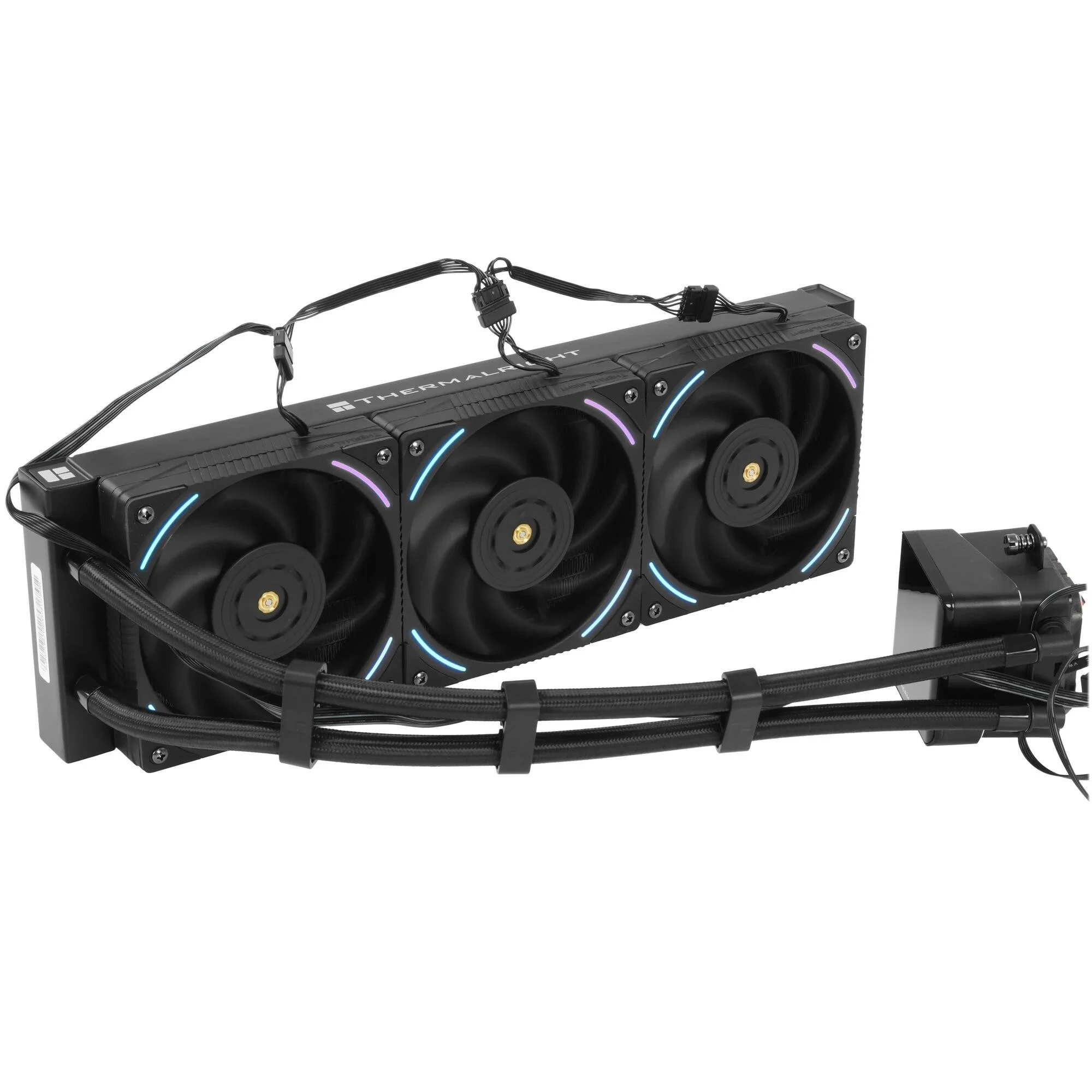 Thermalright Система водяного охлаждения Frozen Vision 360 ARGB Black V2 / 3x120mm ARGB PWM Fans / TRFV360ABV2