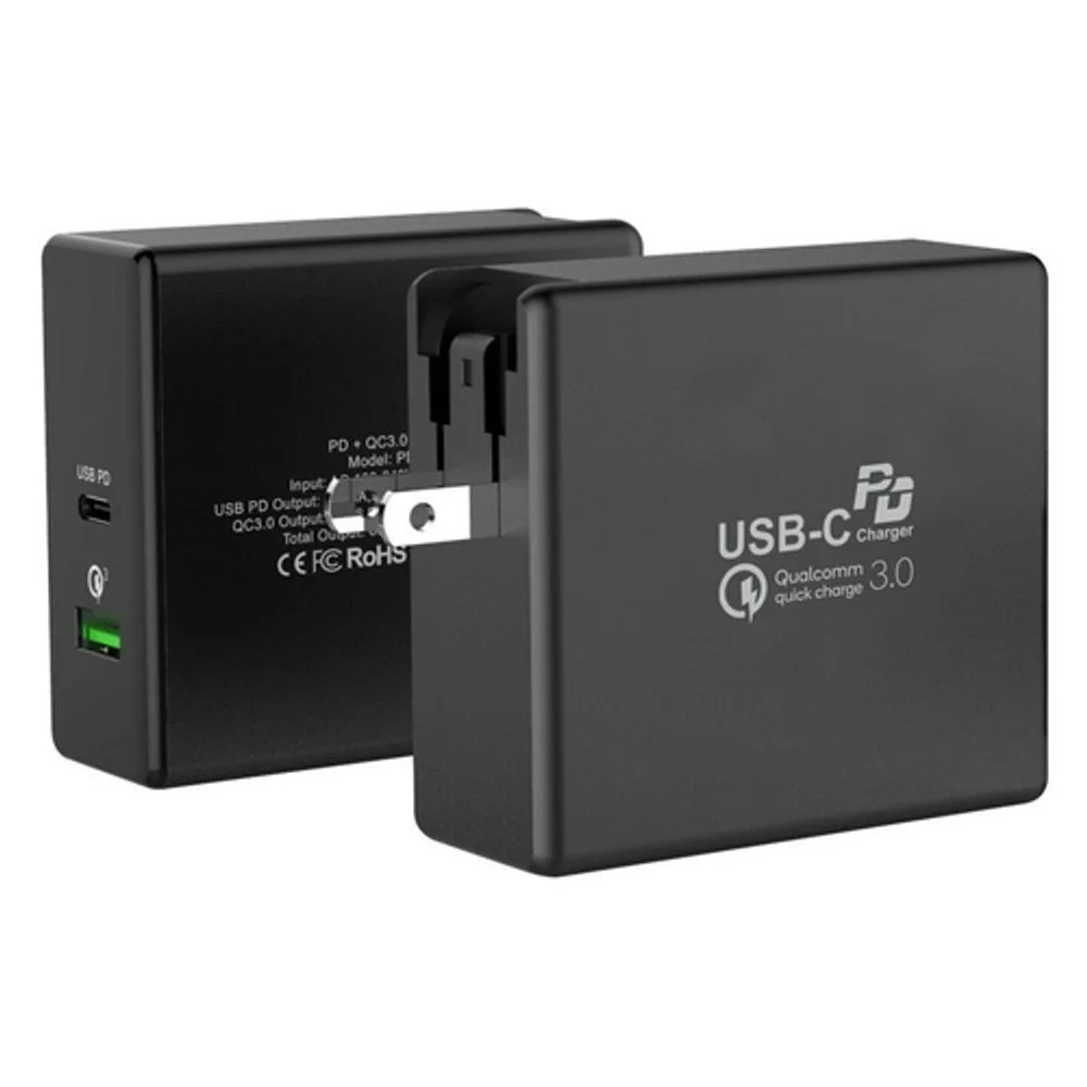 Зарядное устройство ACD СЗУ (ACD-P602W-V1B) 60Вт, Сетевое ЗУ 2xUSB 1PD+1QC, 3.6;20В/ 3А RTL {40}