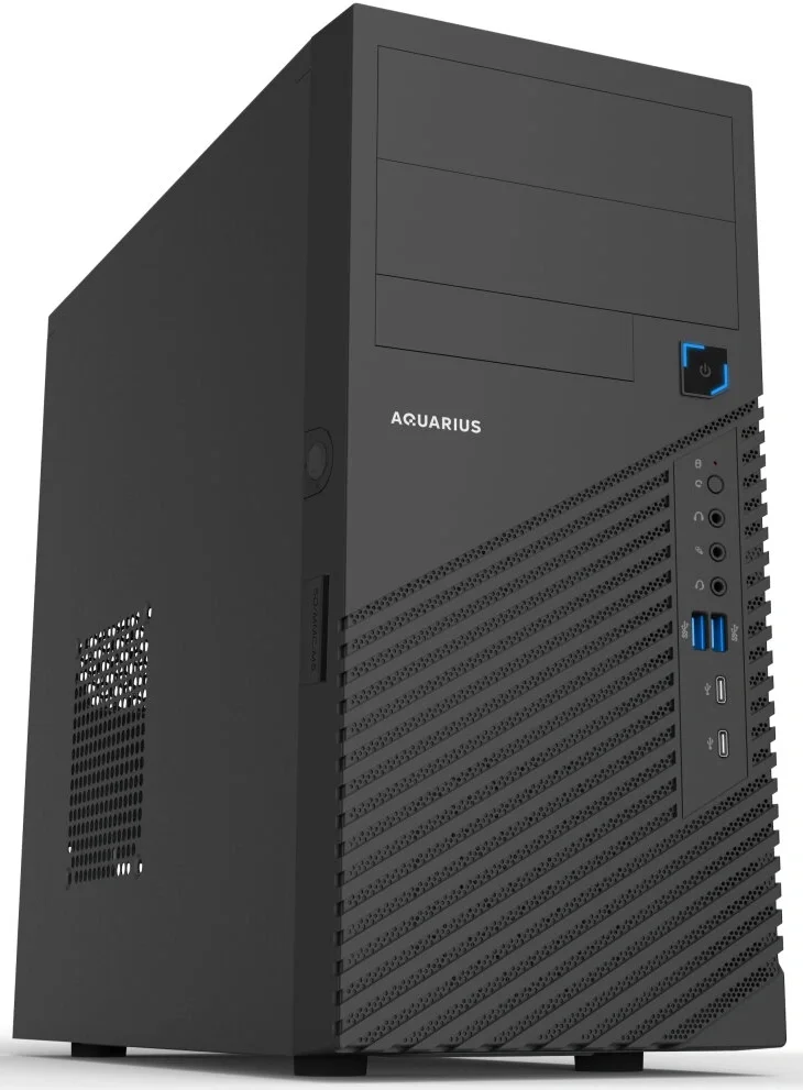 Компьютер Aquarius Pro K760 MT i5 12400 (2.5) 16Gb SSD512Gb без ОС Eth WiFi BT 400W мышь клавиатура (RUS) (K7601M2528C151F02NWNKTNN3)