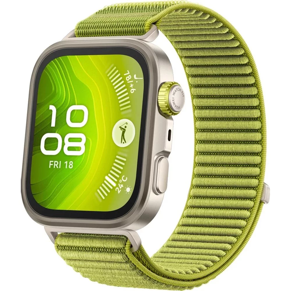 Умные часы Huawei Watch FIT 4 Pro зелёный (55020FAG)