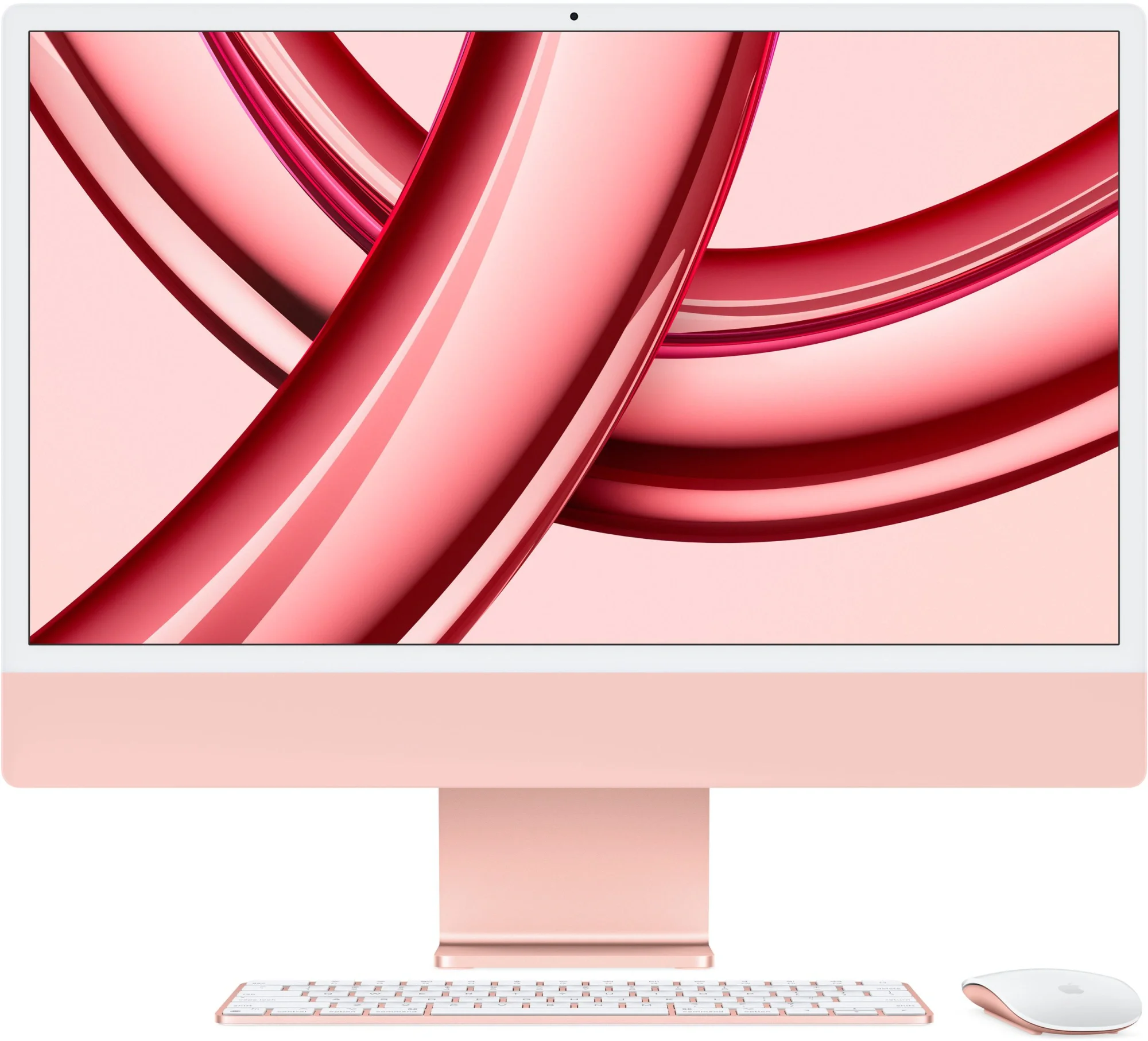 Моноблок Apple iMac A2873 24" 4.5K M3 8 core (4) 8Gb SSD512Gb 10 core GPU macOS WiFi BT 143W клавиатура мышь Cam розовый 4480x2520 (MQRU3HN/A)