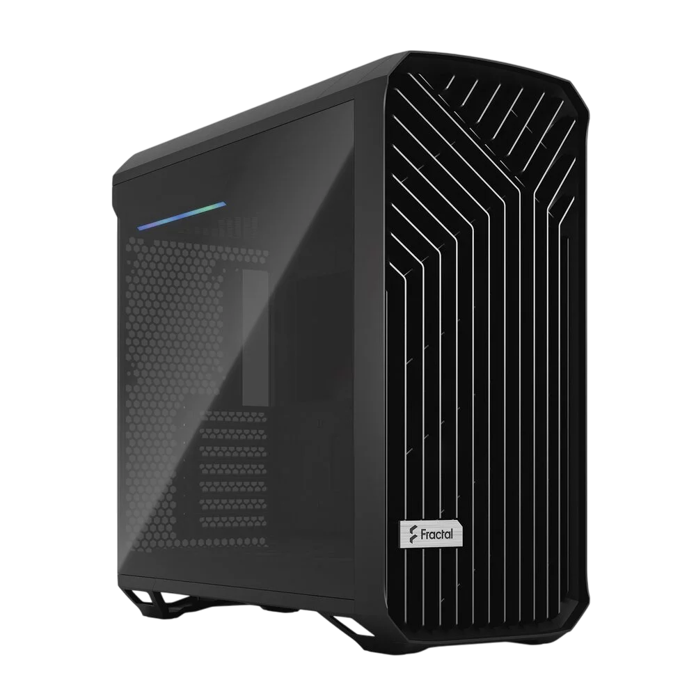 Корпус без блока питания/ Case Fractal Design Torrent TG Dark Tint, Full-Tower, 2x180mm + 3x140mm, 2xUSB-A 3.0 + 1xUSB 3.2 Type-C E-ATX, SSI-CEB, SSI-EEB, ATX, mATX, mITX Black (FD-C-TOR1A-06)