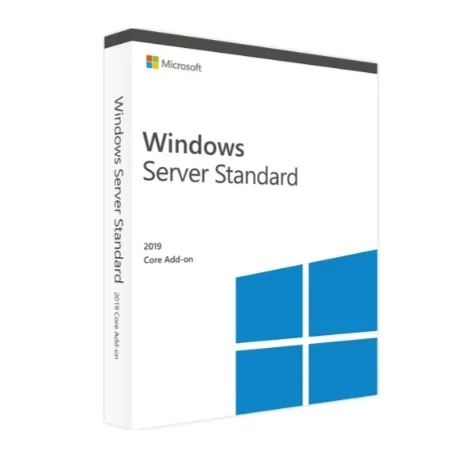 Microsoft Windows Server Standard 2019 64Bit English 1pk DSP OEI DVD 24 Core COA (P73-07807)