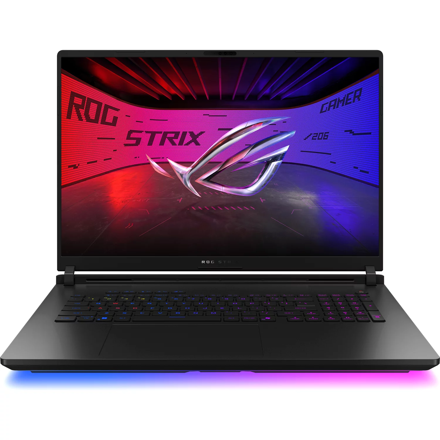 Ноутбук/ ASUS ROG Strix SCAR 18 G835LX-SA022W 18"(2560x1600 mini LED)/Intel Core Ultra 9 275HX(2.7Ghz)/32768Mb/1024PCISSDGb/noDVD/Ext:NVIDIA GeForce RTX 5090(24576Mb)/Cam/BT/WiFi/90WHr/war 1y/3.3kg/Off Black/Win11Home (90NR0LF1-M000V0)