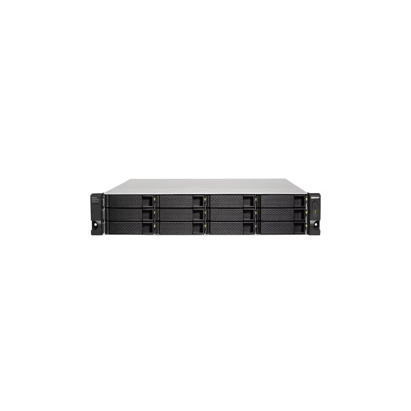 Полка расширения сетевого хранилища без дисков/ SMB QNAP TL-R1200C-RP USB 3.2 Gen 2 Type-C JBOD storage enclosure, 12-tray 3,5"/2,5" w/o HDD, 2xPSU. Rackmount. W/o rail kit RAIL-B02