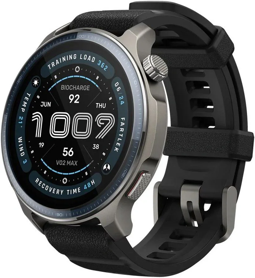 Смарт-часы Amazfit Balance 2 A2430 1.91" TFT корп.черный рем.черный (6972596108955)