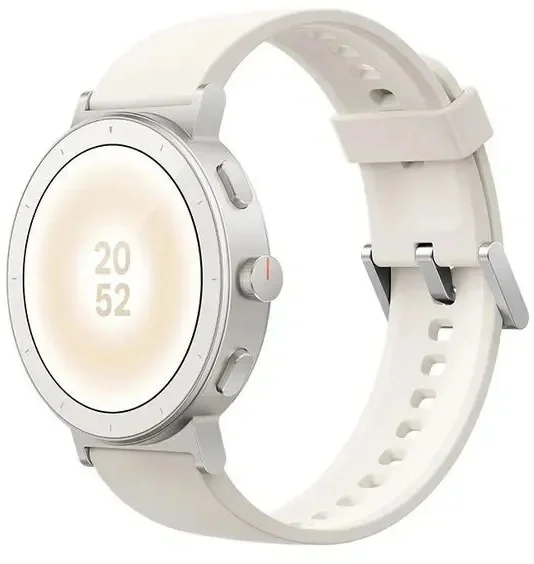Смарт-часы Realme Watch S5 44мм 1.43" AMOLED корп.бежевый рем.бежевый (6941764490451)
