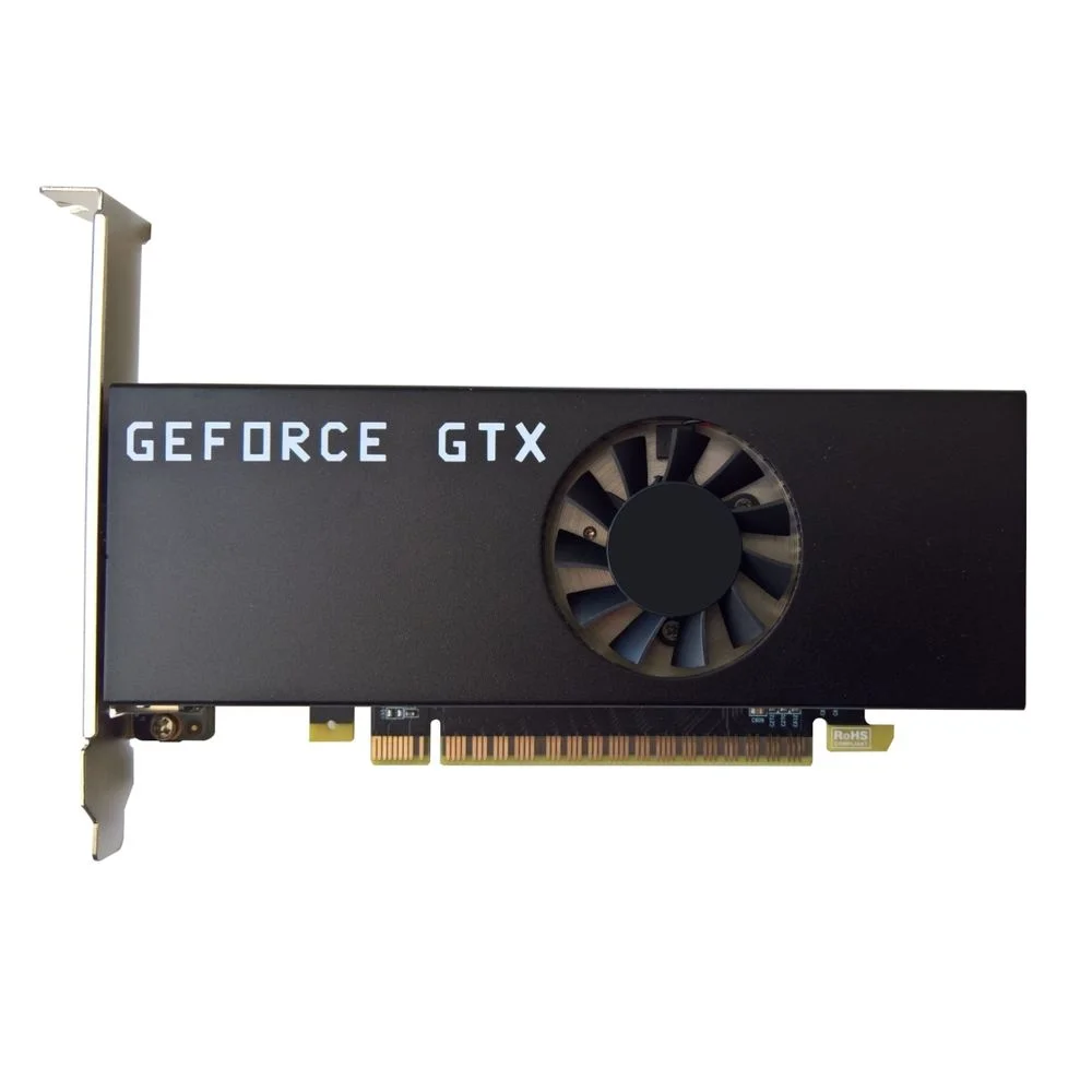 Видеокарта Kissin GTX 1050 LP 4G DDR5 PCIE 4GB GDDR5 128bit DVI HDMI 1FAN OEM