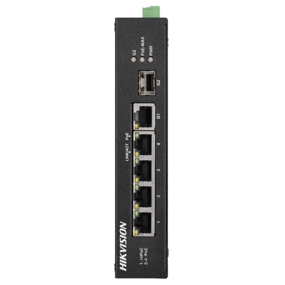 Картинка Коммутатор Hikvision DS-3T0306HP-E/HS (DS-3T0306HP-E/HS) 