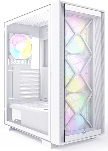 Корпус Montech Air 1000 Premium белый без БП ATX 1x120mm 3x140mm 1xUSB2.0 2xUSB3.0 audio bott PSU (AIR 1000 PREMIUM WH)