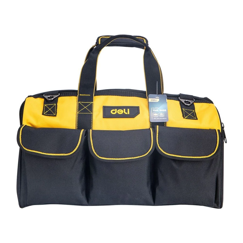 OEM Сумка для инструментов Deli DL430118 430 x 200 x 290мм, 14 карманов, плечевой ремень, ткань Оксфорд oem (DL430118||OEM)