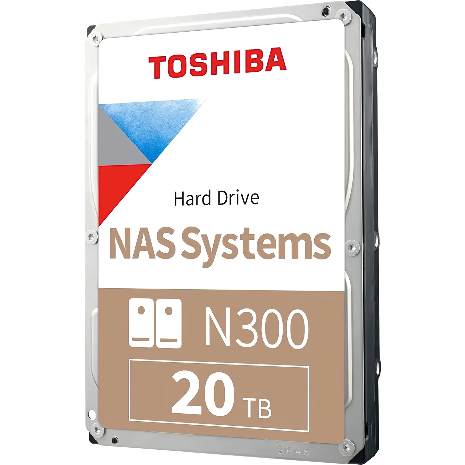 Жесткий диск/ HDD Toshiba N300 NAS SATA3 3.5" 20TB 7200 1024Mb 6Gb/ s 1 year warranty (replacement WD202KFGX, WD201KFGX, ST20000NT001, ST20000DM001) (HDWG82AXZSTA)