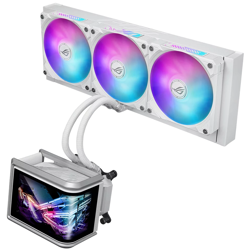 Жидкостная система охлаждения ASUS ROG RYUO IV SLC 360 ARGB WHT (90RC0152-B0EAY0)