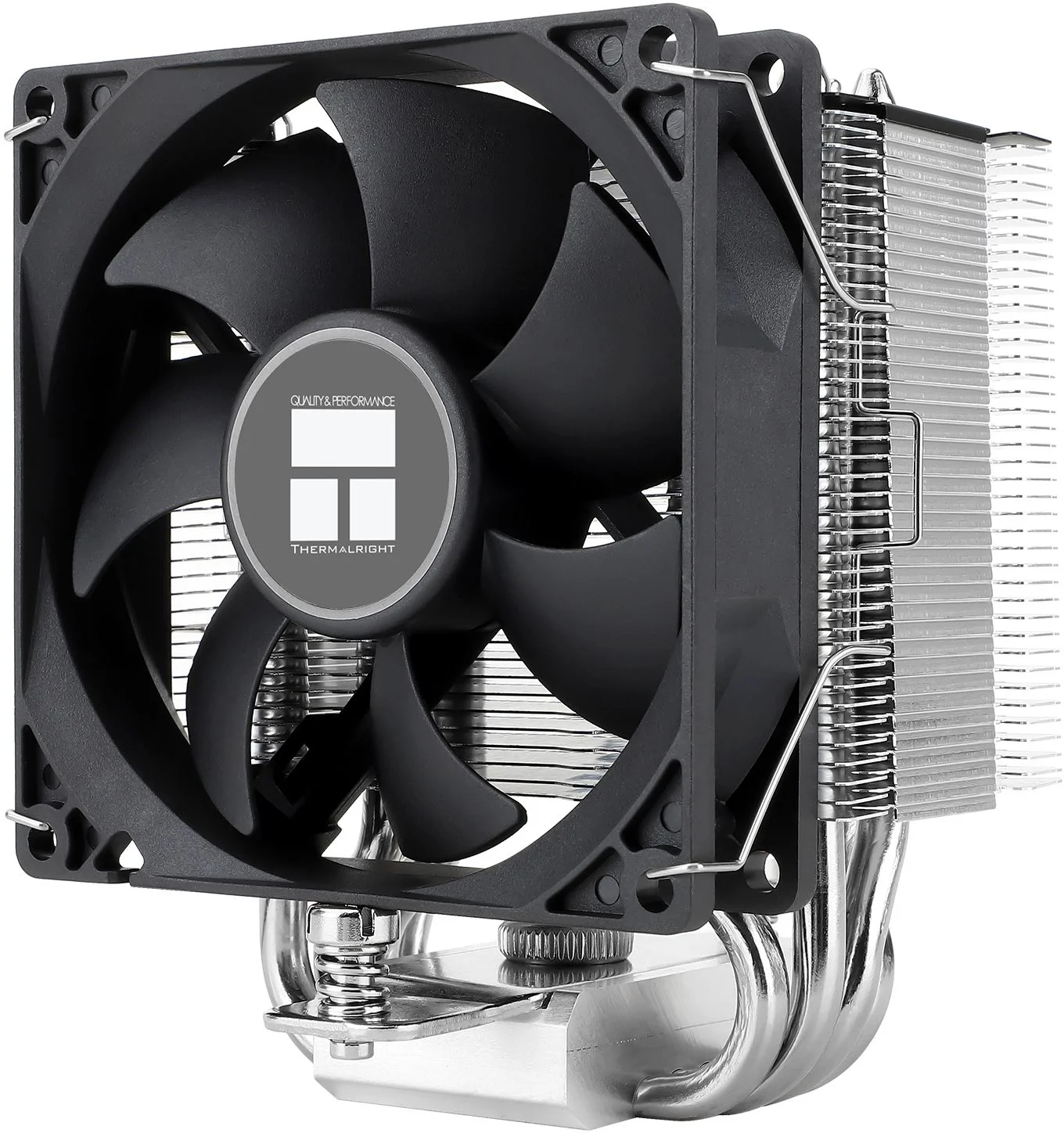 Устройство охлаждения(кулер) Thermalright Assassin X 90 SE V2 Soc-AM5/AM4/1200/1700/1851 черный 4-pin 27.3dB Al+Cu 360gr Ret (AX90-SE-V2)
