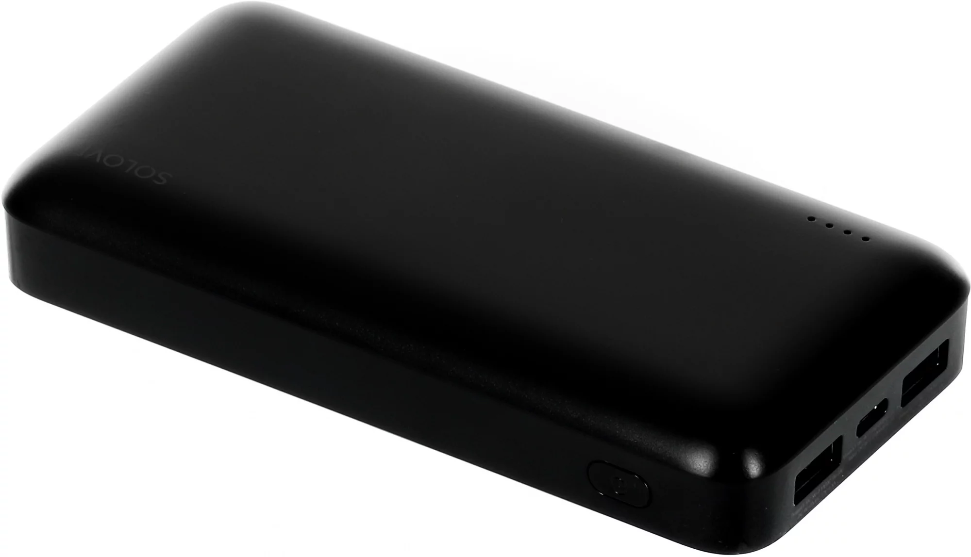 Мобильный аккумулятор Solove 003M 20000mAh QC3.0 18W 3A 2xUSB-A/USB-C черный (003M BLACK RUS)