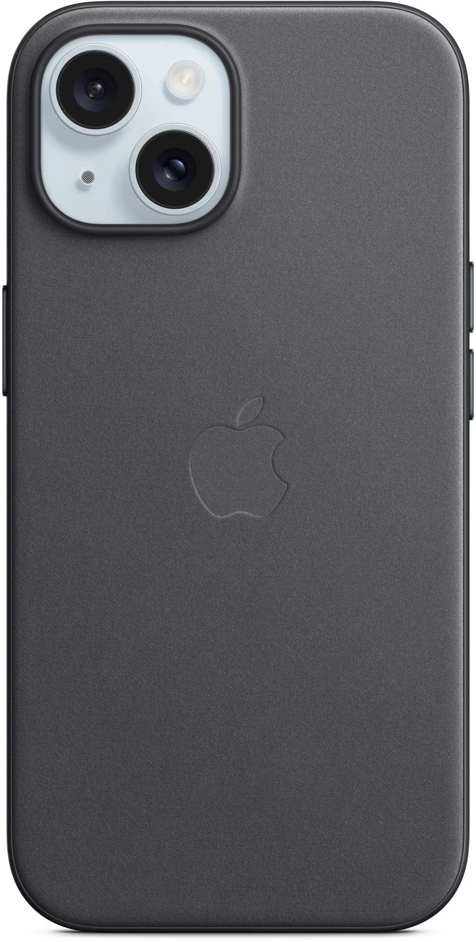 Чехол (клип-кейс) Apple для Apple iPhone 15 FineWoven Case with MagSafe черный (MT393FE/A)