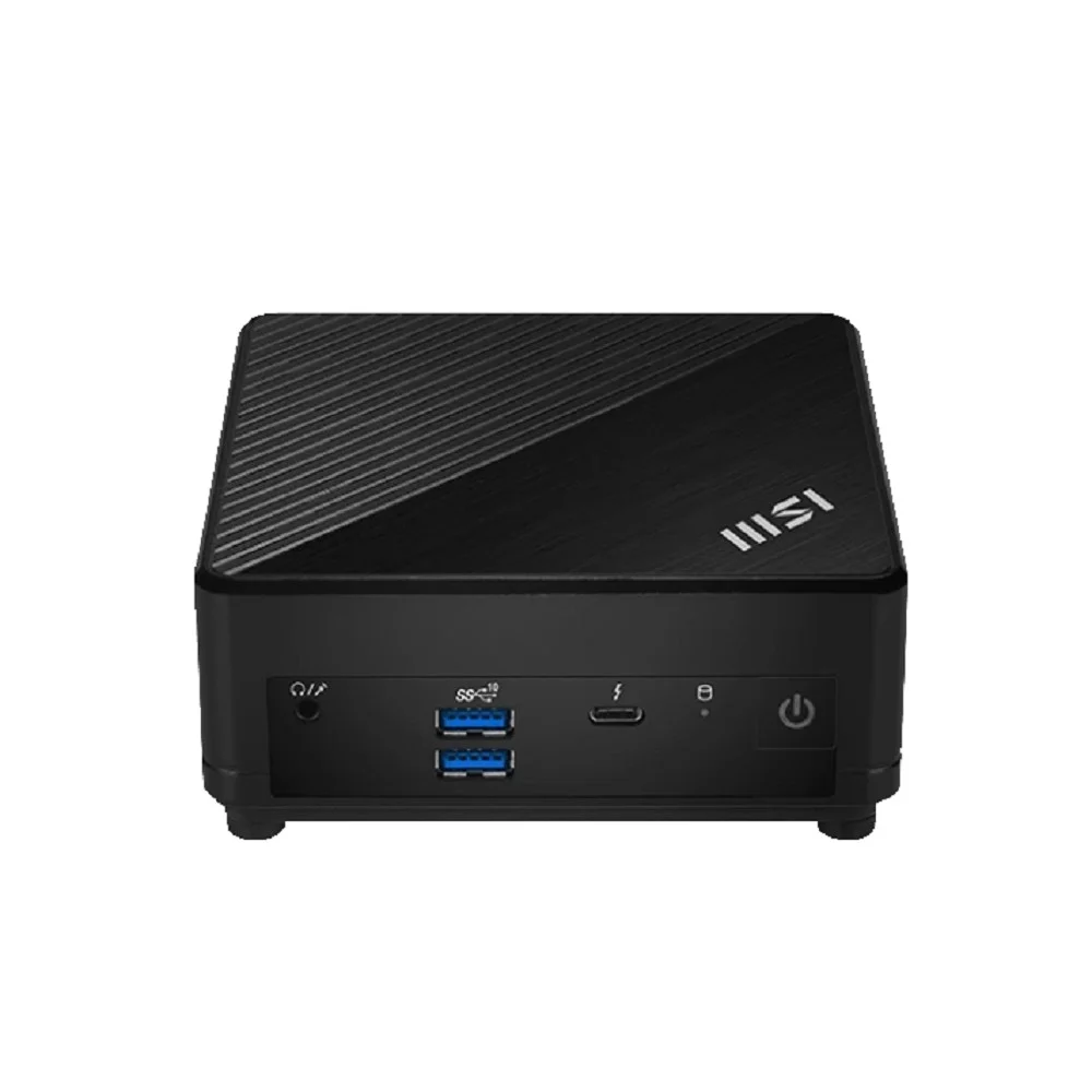 Компьютер MSI Cubi 5 1M-464BRU Core 3 100U (1.2) Graphics без ОС 2.5xGbitEth+1xGbitEth WiFi BT 65W черный (936-B0A821-464)