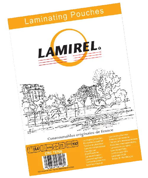 Пленка для ламинирования Lamirel, А4, 175мкм, 100 шт. (LA-78765)