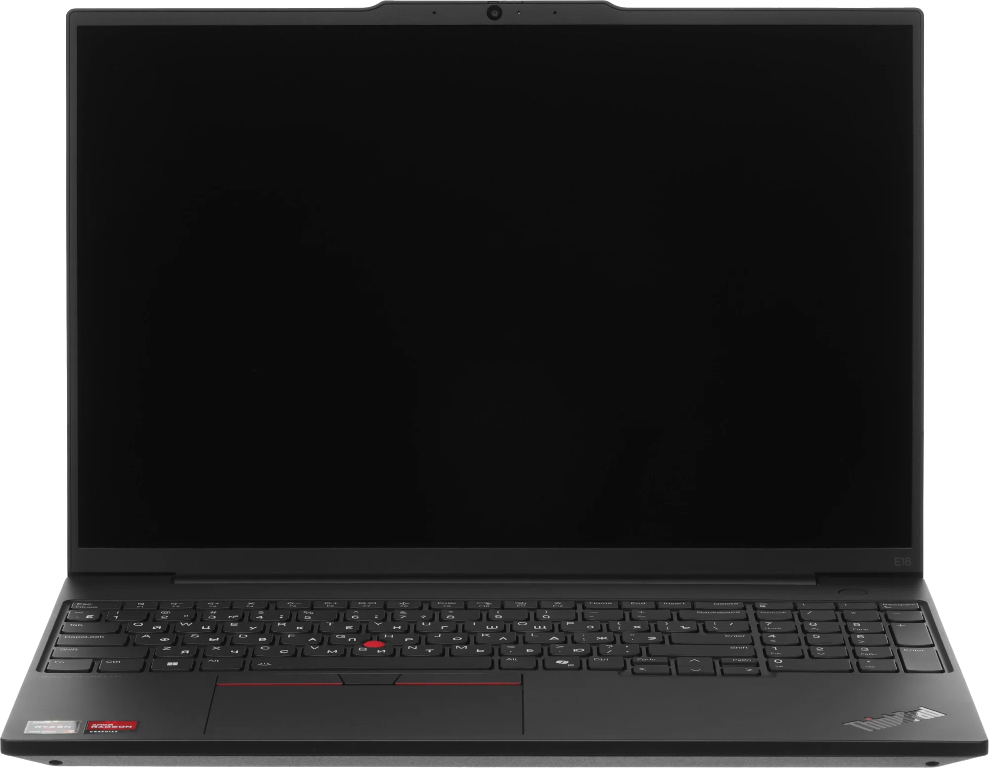 Lenovo ThinkPad E16 G2 [21M6S1F000_32G] (КЛАВ.РУС.ГРАВ.) Black 16" {WUXGA Ryzen 7 7735U/32GBGB/512GB SSD/DOS/Backlit/PL-bottom}