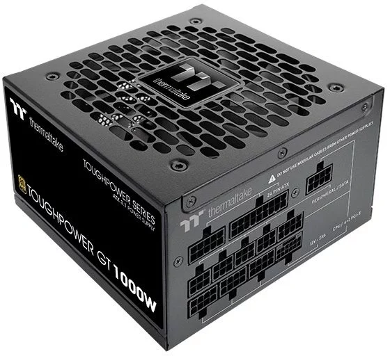 Блок питания Thermaltake ATX 1000W Toughpower GT Gen.5 80+ gold (20+4pin) APFC 120mm fan 6xSATA Cab Manag RTL (PS-TPT-1000FNFAGE-3)