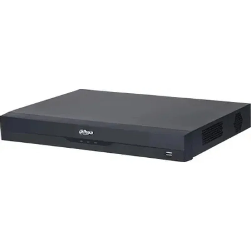 DAHUA DHI-NVR4208-EI 8-канальный IP-видеорегистратор 4K, H.265+, видеоаналитика, входящий поток до 256Мбит/с, 2 SATA III до 16Тбайт