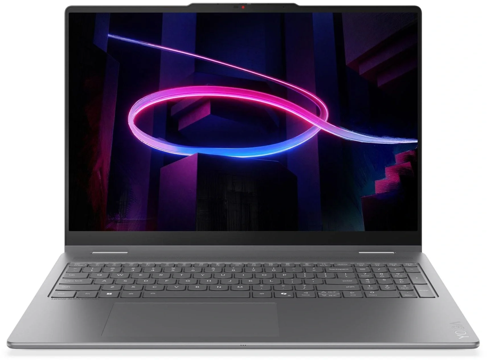 Ноутбук Lenovo Yoga 7 2-in-1 16IPH11 Core Ultra 5 325 16Gb SSD512Gb Intel Graphics 16" OLED Touch WUXGA (1920x1200) Windows 11 Home grey WiFi BT Cam (83TE0023RK)
