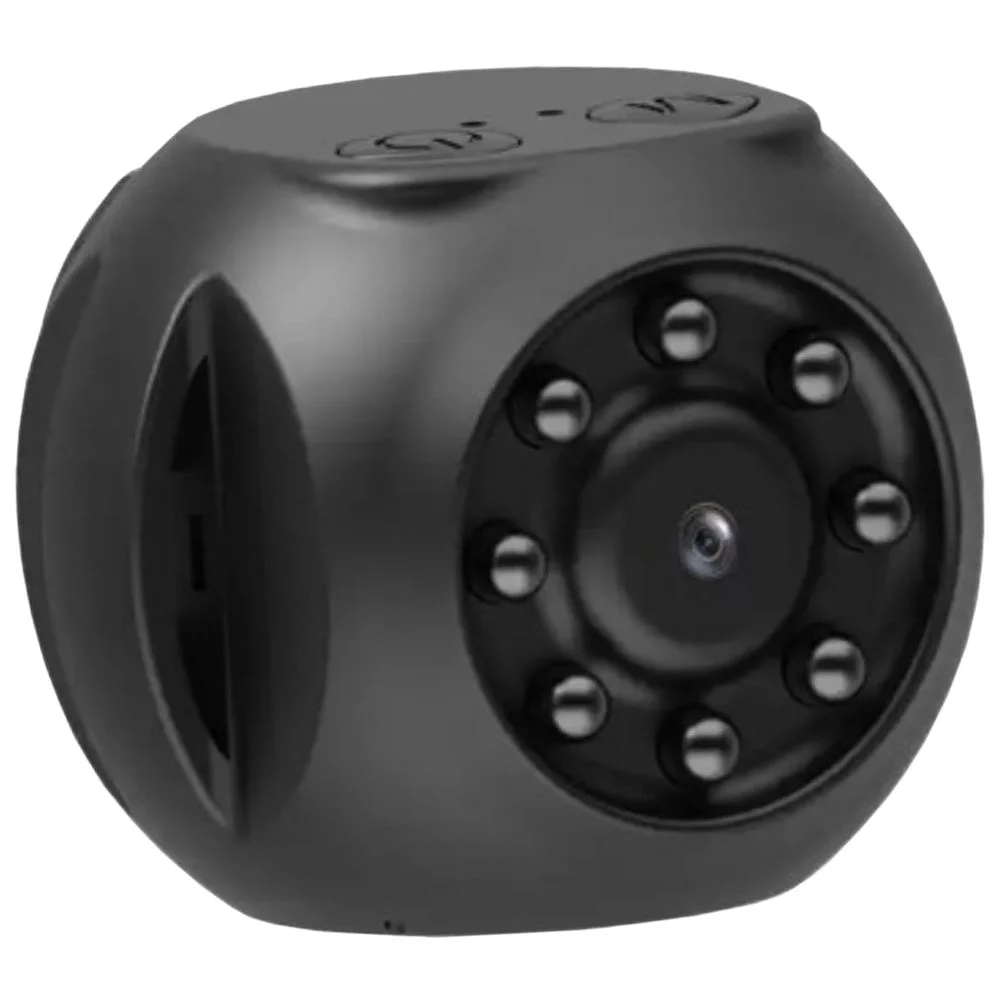 Камера видеонаблюдения SmartiNext WiFi мини, с аккумулятором и приложением MyLiveCam, черная MinicameraWiFi разрешение 1920 х 1080 Full HD, приложение АРР: MyLiveCam, Аккумулятор 400 мАч, поддержка карт памяти до 128 Гбайт, размер 35х35х41 мм