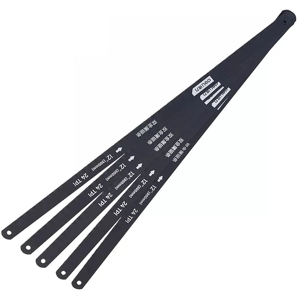 Набор Deli полотен по металлу 5 шт Deli DL4673 (биметаллическое полотно 300мм, 24 TPI)