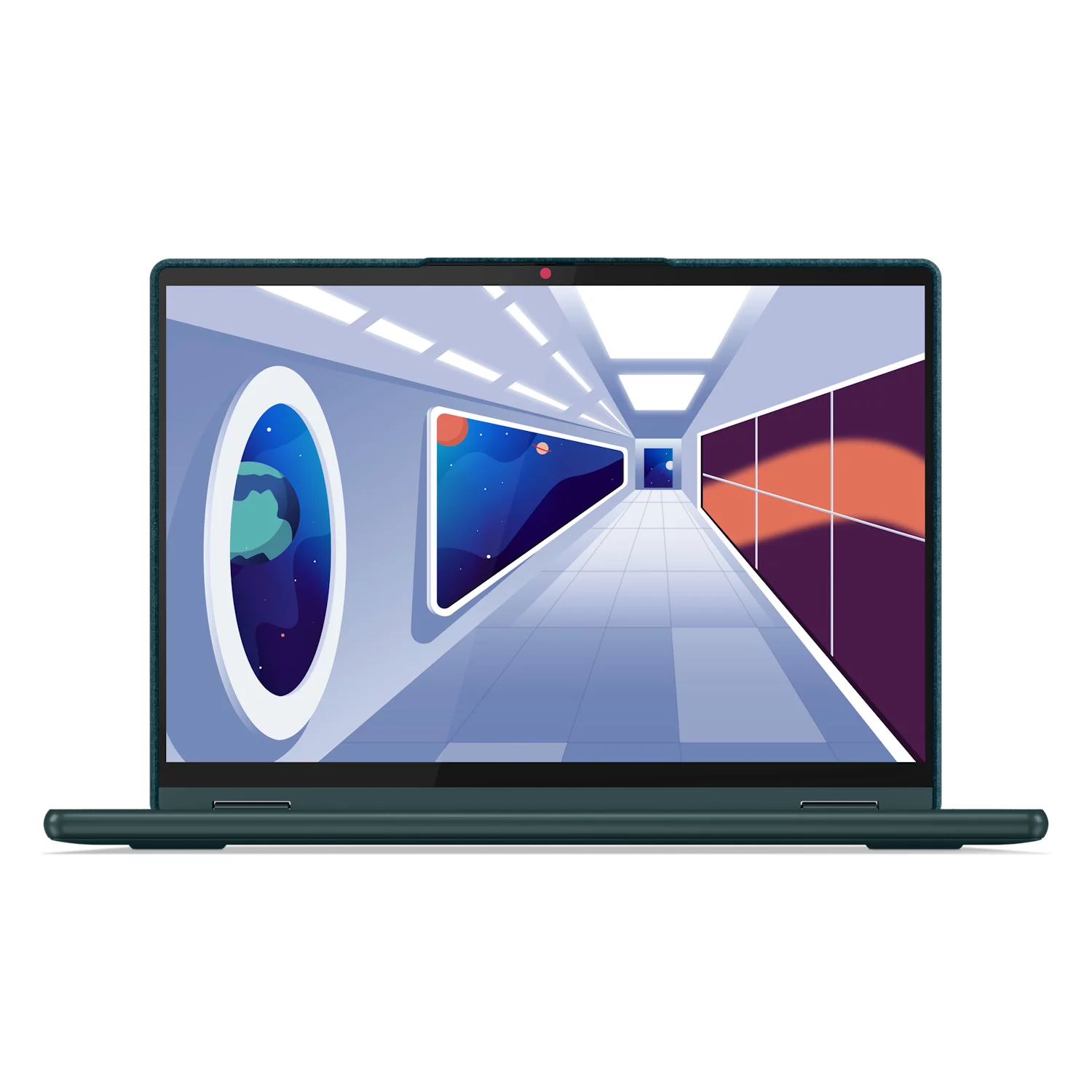 Ноутбук Lenovo Yoga 6 13ABR8, 13.3" (1920x1200) IPS 300n, Ryzen 5 7530U(2.0GHz), 16GB, 512GB SSD, IR Camera, Win 11 Home SL English, Dark Teal (83B2003RRK)