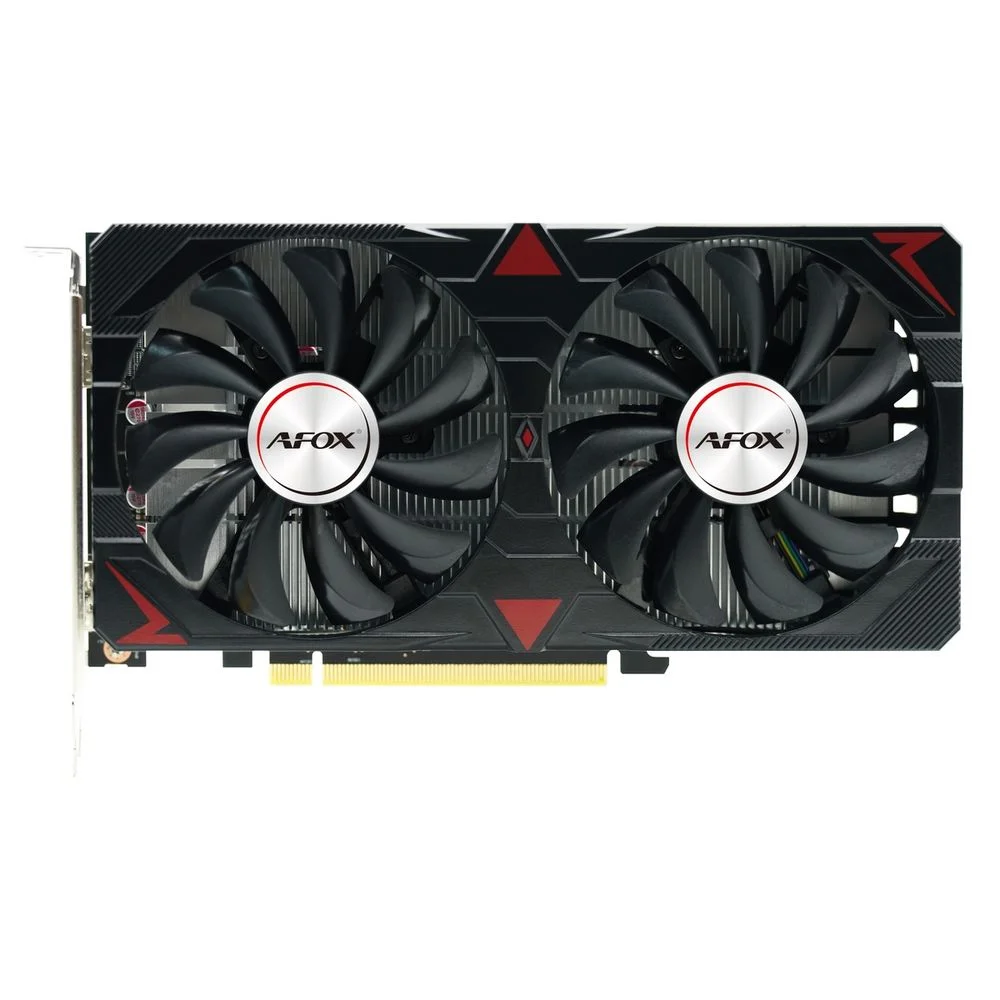 Видеокарта Afox RX6500XT 4GB GDDR6 64bit DP HDMI 2FAN RTL (AFRX6500XT-4GD6H4)