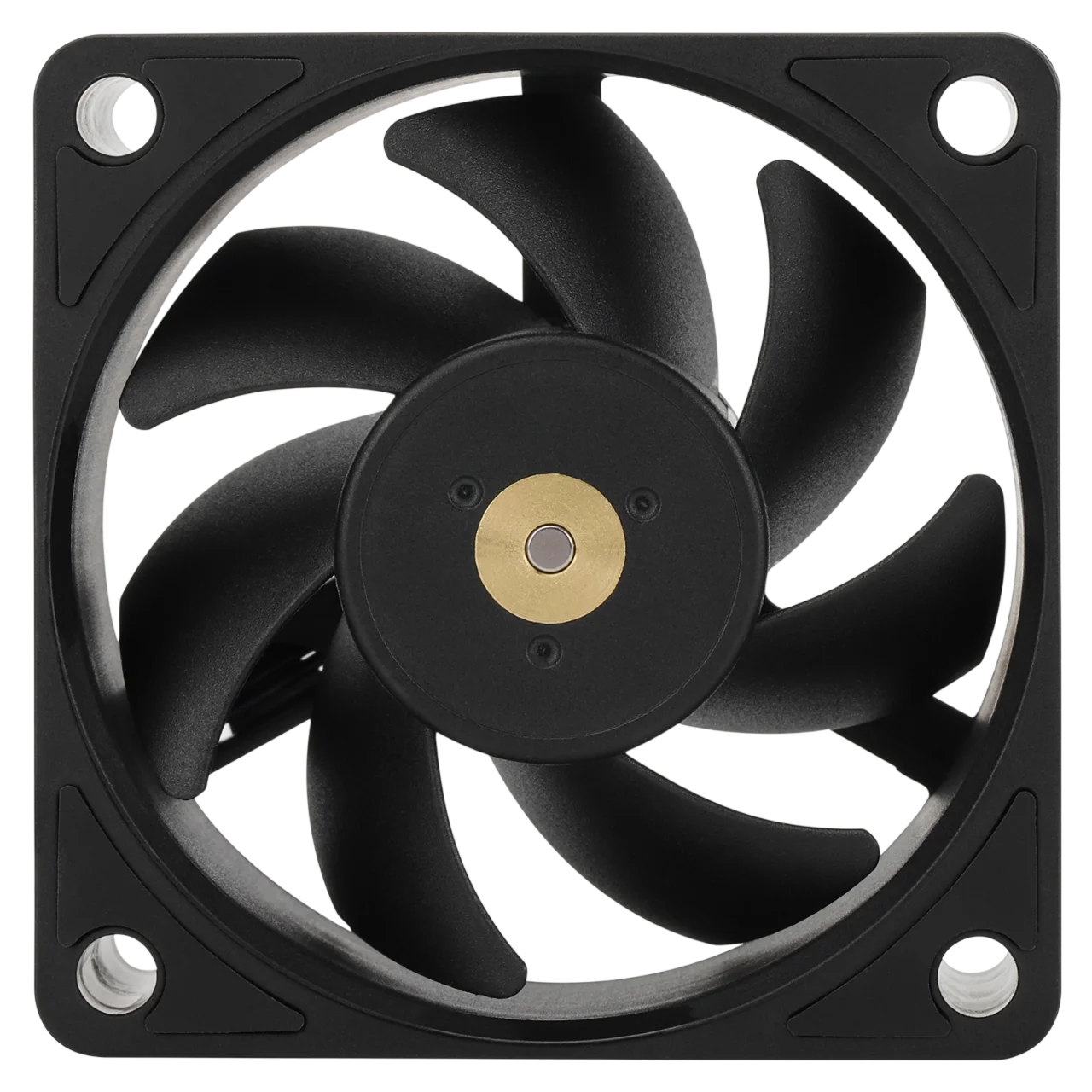 Кулер для корпуса/ Case Cooler Thermalright TL-B6B (60x60x25mm, 4-pin PWM, 16.17CFM, 20.17dBA, 3200RPM, Black)
