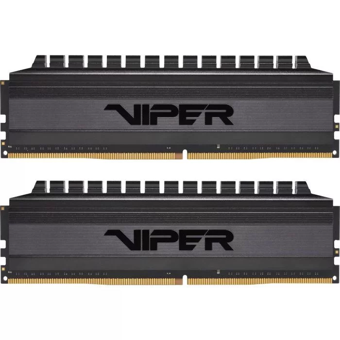 Модуль памяти Patriot Viper 4 Blackout 32GB DDR4 3200MHz PC4-25600 CL16 288-pin радиатор 1.35V RTL (PVB432G320C6K)