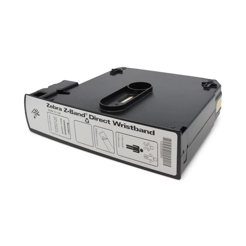 Этикетки в виде браслета полипропилен 25х279мм синий/ Wristband cartridge, 25mm*279mm, 200pcs/Roll, Adult - Blue (10006995-2K-AIDC/L)