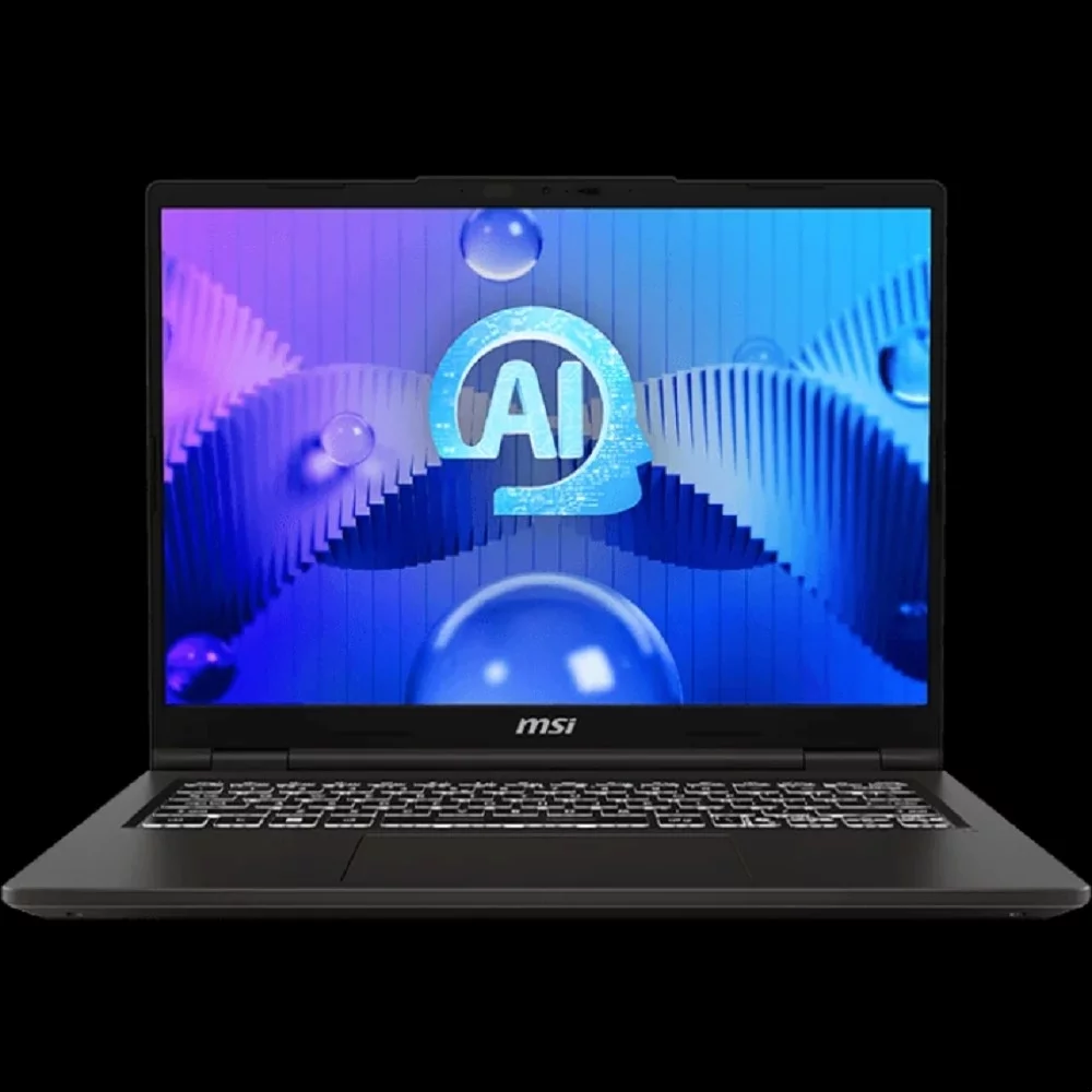 Ноутбук MSI Venture 14 AI A1MG-039XRU Core 5 125H 14" 2.8K (2880 x 1800),16:10,OLED,DDR5 16GB (8GB*2),512GB SSD,Intel Arc Graphics,backlight,55.2Whr,1.7kg,1y,Dos,Solid Gray (9S7-14Q221-039)