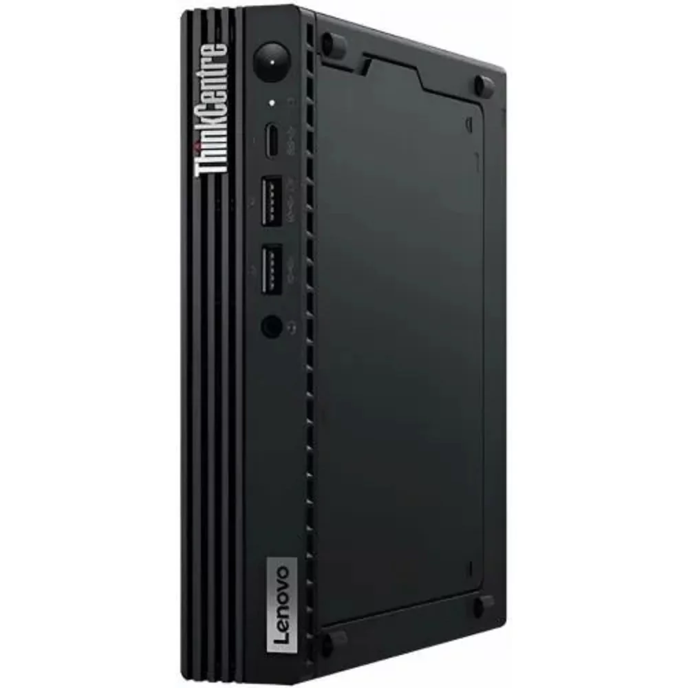 Компьютер Lenovo ThinkCentre M70q G5 Tiny [12TD005FSA] (КЛАВ.РУС.ГРАВ.) Black {i3-13100T/8GB 2slots/512GB SSD/DOS/VESA/k+m}